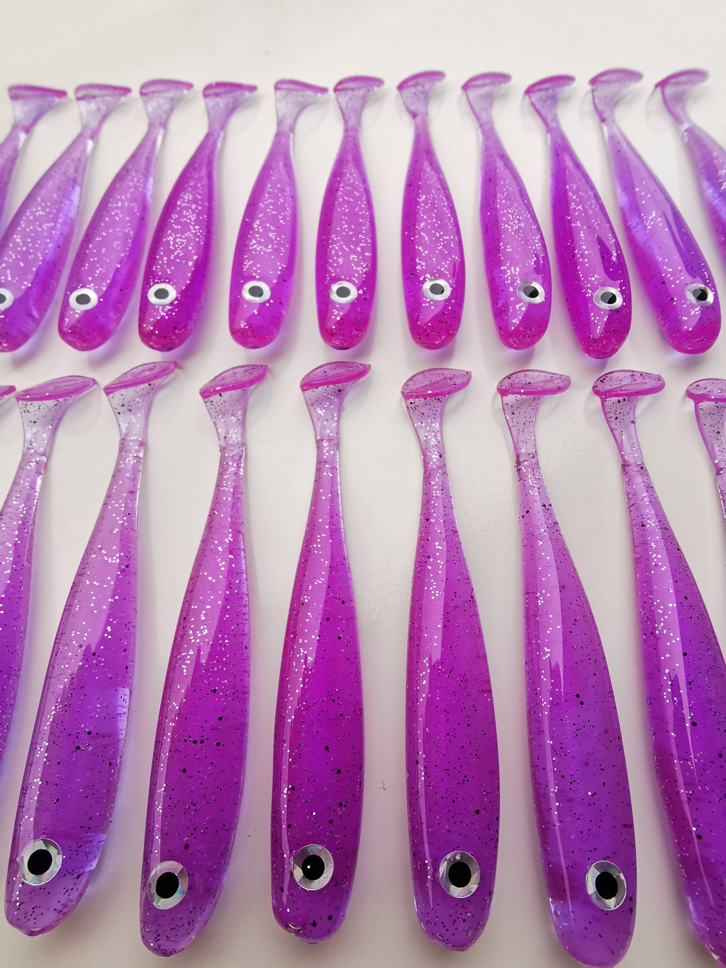 Knacker Shad Pro - Purple Sky
